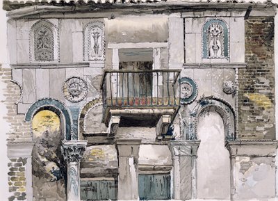 Fondaco dei Turchi, Venise - John Ruskin